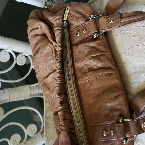 👜 JUNIOR DRAKE TAN LEATHER PURSE - Picture 8 of 13